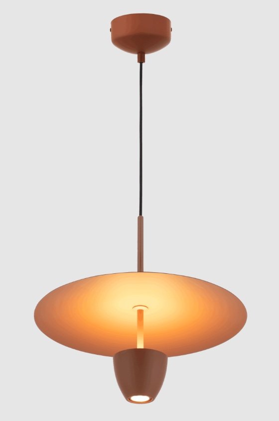 COLGANTE MARDAI TERRACOTA 12W 3000K LEUK